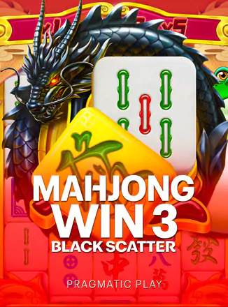 ปกเกม Mahjong Wins 3 - Black Scatter ของ Pragmatic Play
