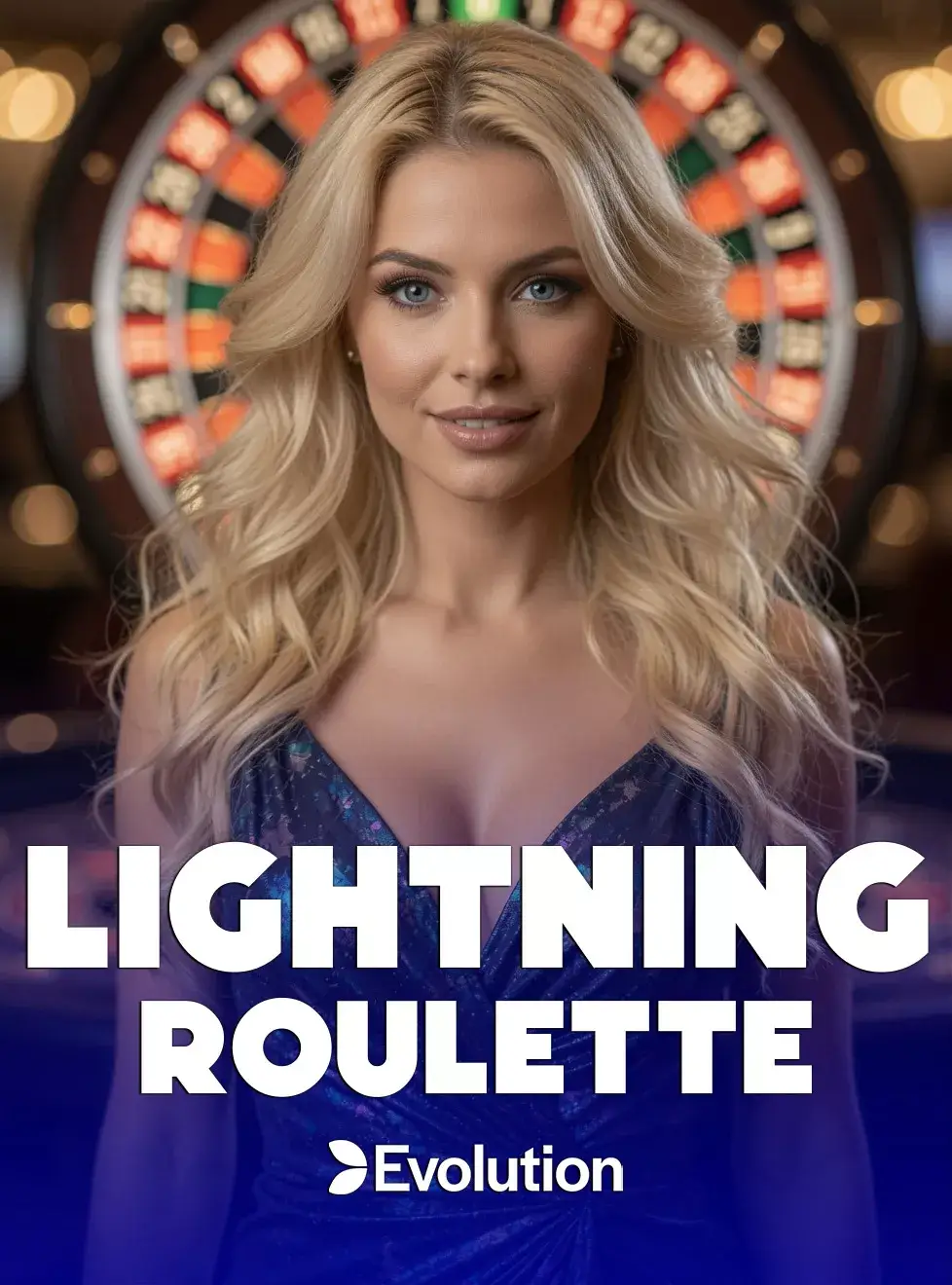 ปกเกม Lightning Roulette ของ Evolution